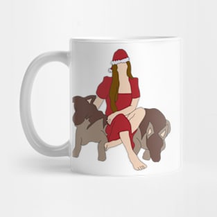 Lana Del Rey Christmas Banisters Mug